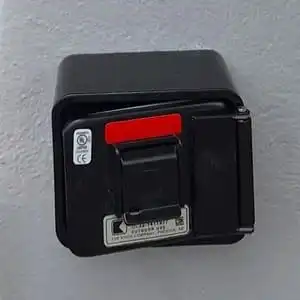 Surface mount Knox key safe at Alameda Point Naval Base
