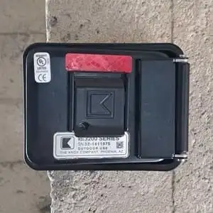 Knox Box installation near Industrial Parkway, Hayward