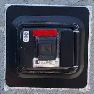 Recessed commercial Knox Box in Nob Hill, SF