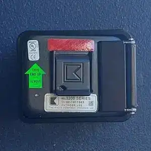 Recessed mount Knox key safe in Mission District San Francisco