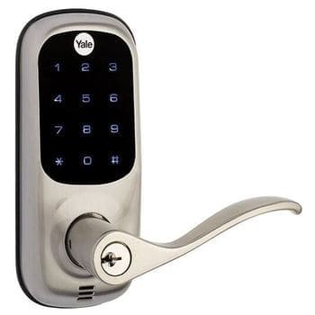 yale touchscreen lever lock