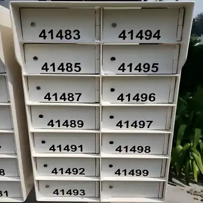 Mailbox Masonry Ortega Park