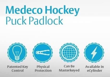 medeco hockey puck padlock info