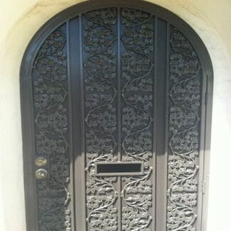 custom residential security door