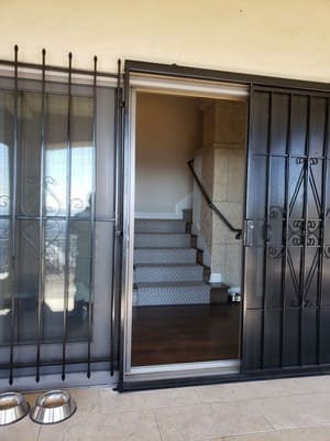 patio security door